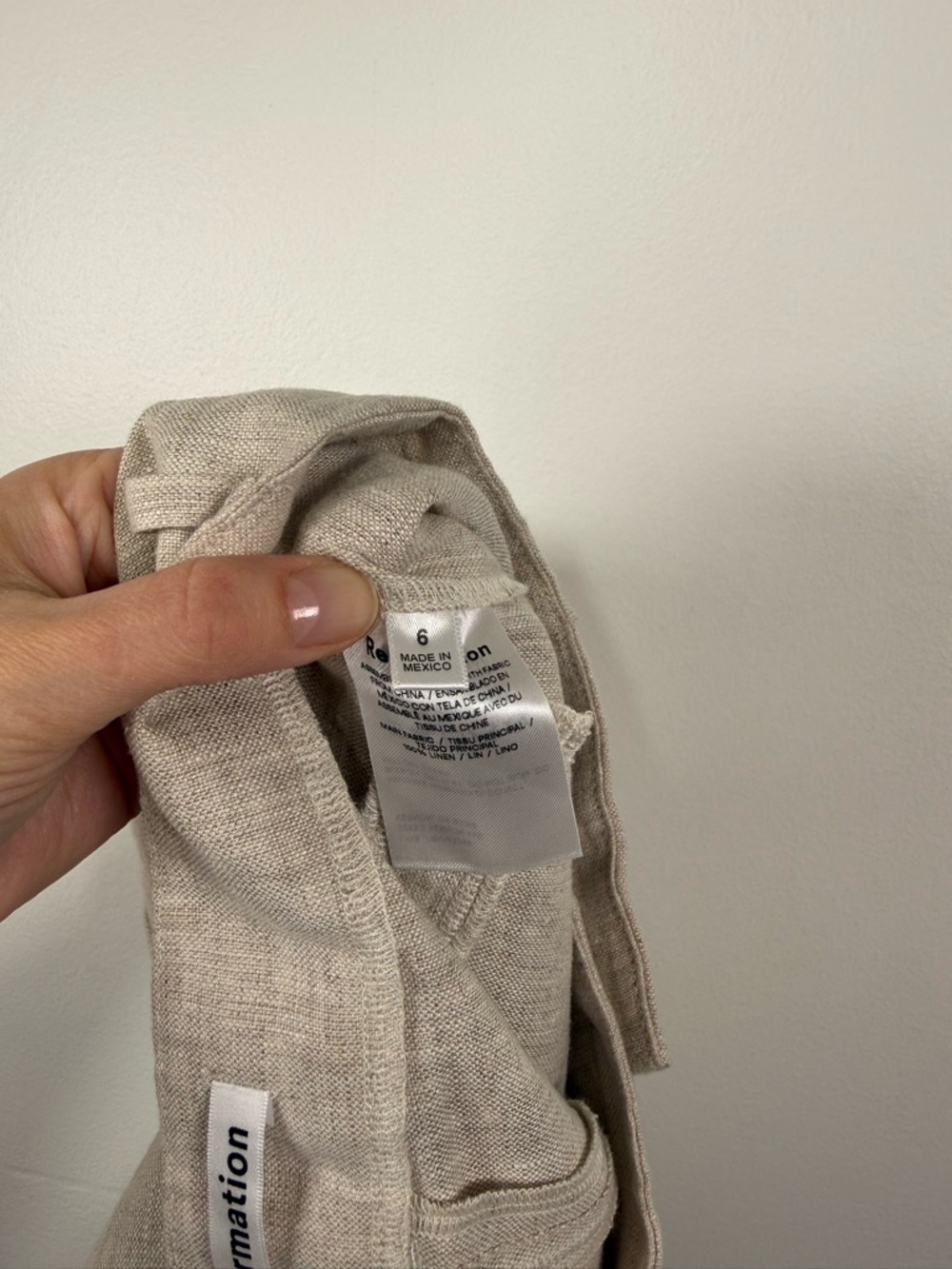 Reformation Mason Linen Shorts 6 - Picture 5 of 6